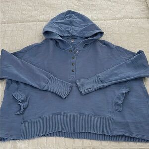 FP Movement by Free People Hoodie with Button Detail